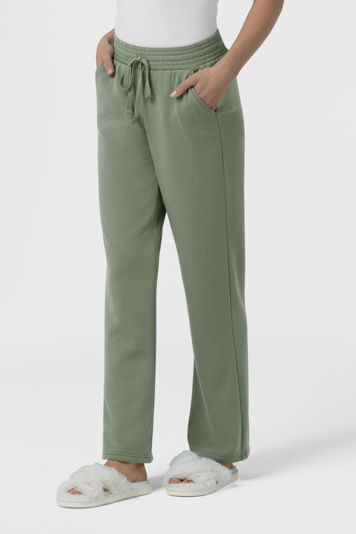 5189 Wink Unwind & Lounge Women's Fleece Wide Leg Pant