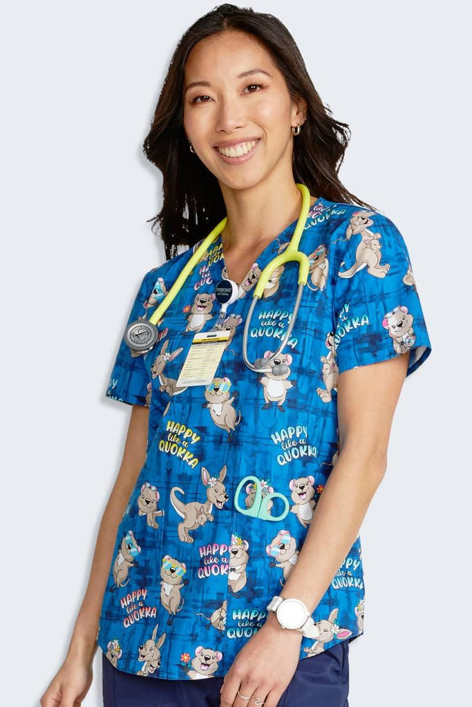 Shop Printed and Patterned Scrubs Tops online Australian supplier