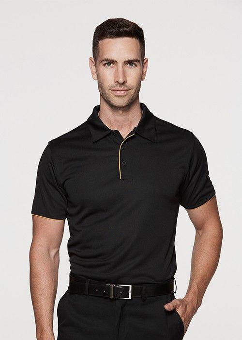 1302 Aussie Pacific Men's Yarra Polo Shirt,Infectious Clothing Company