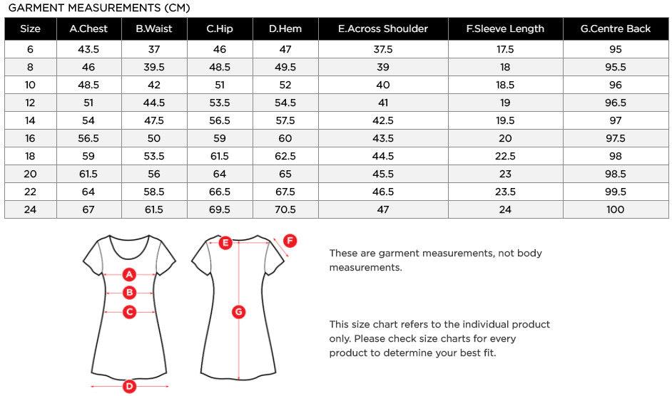 CAT62U NNT Women's Crepe Stretch Short Sleeve Dress,Infectious Clothing Company