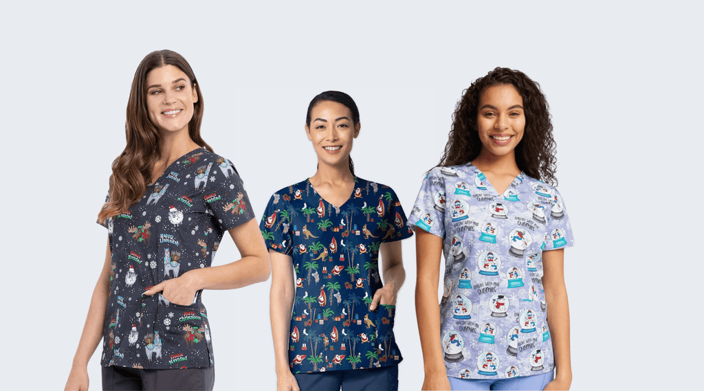 Top Christmas Scrubs Patterns for Nursing Professionals