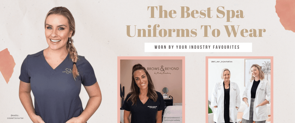 Spa uniforms - Scrub Tops, Tunics and more
