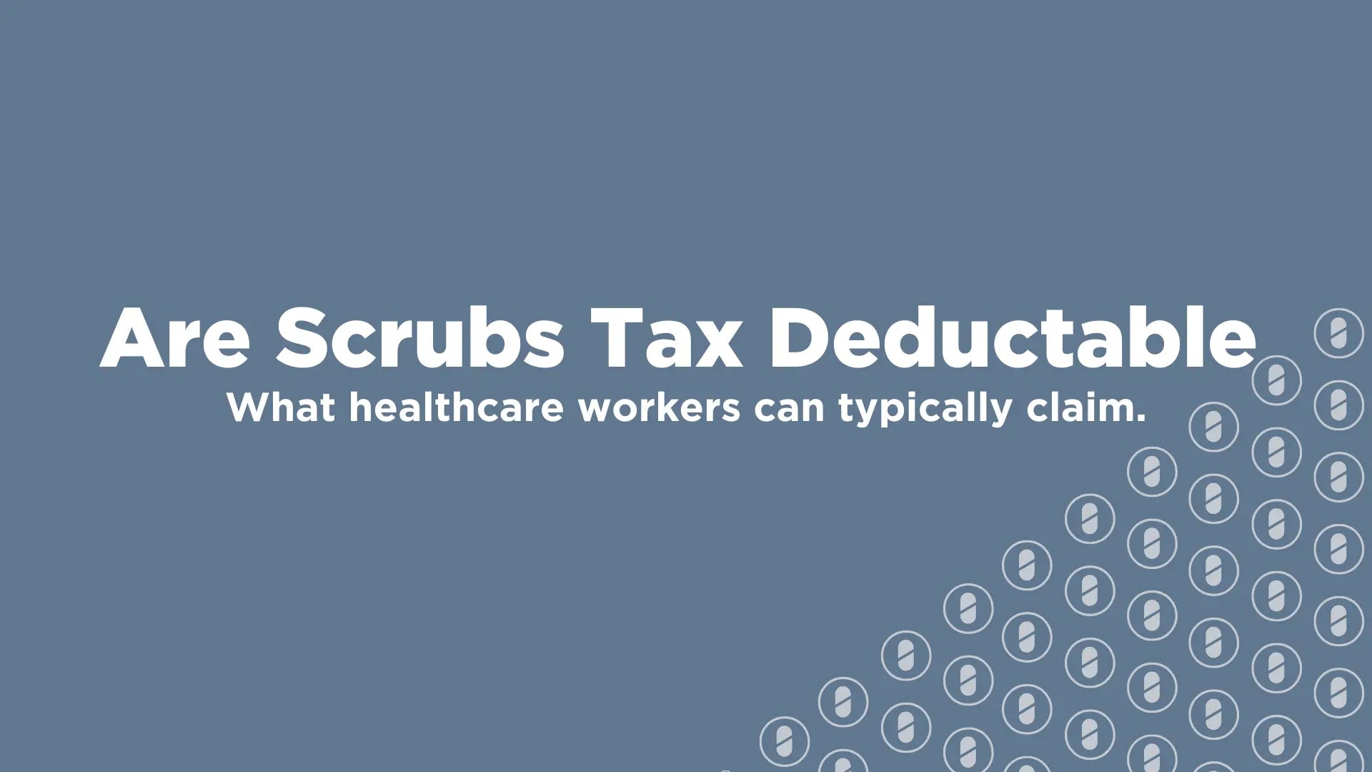 Are Scrubs Tax Deductible? | Infectious Clothing