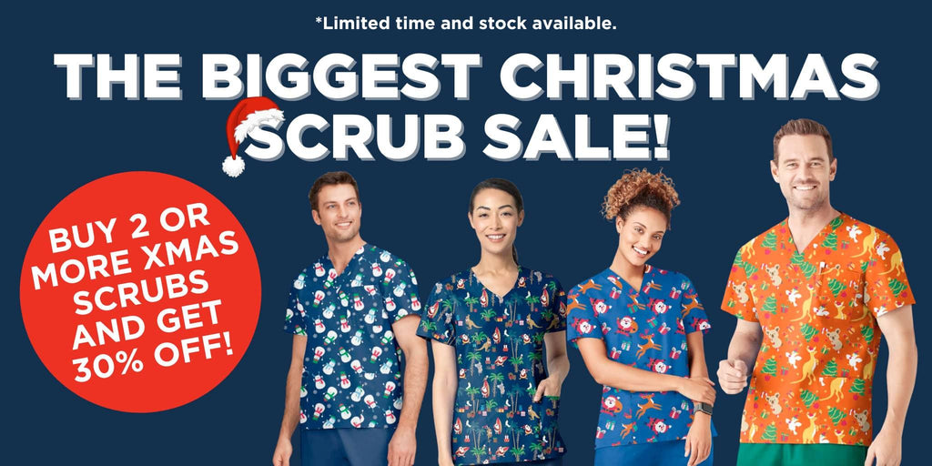 Christmas Scrubs Sale - Australian supplier