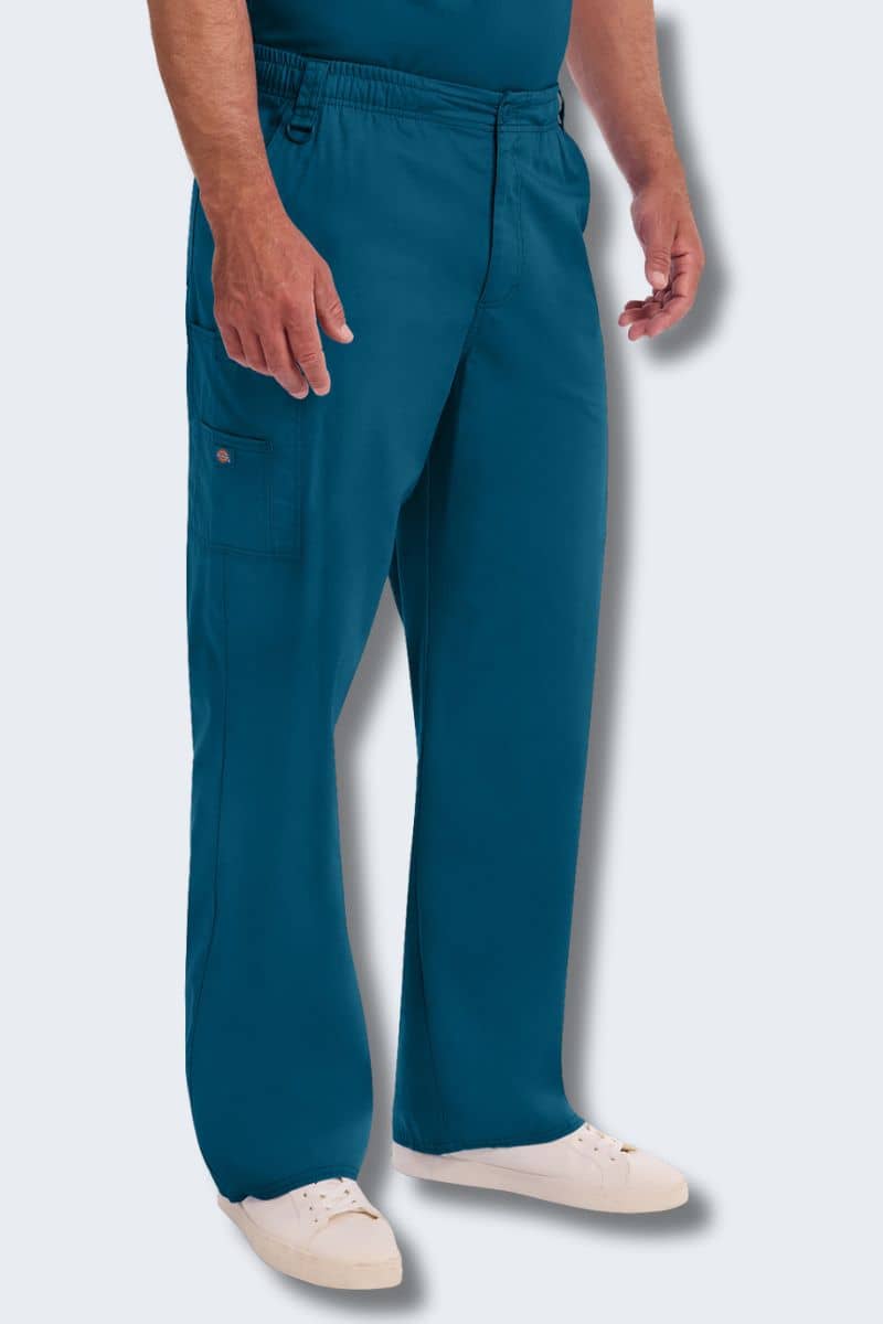 81006 Dickies Men's EDS Signature Zip Fly Cargo Scrub Pant,Infectious Clothing Company