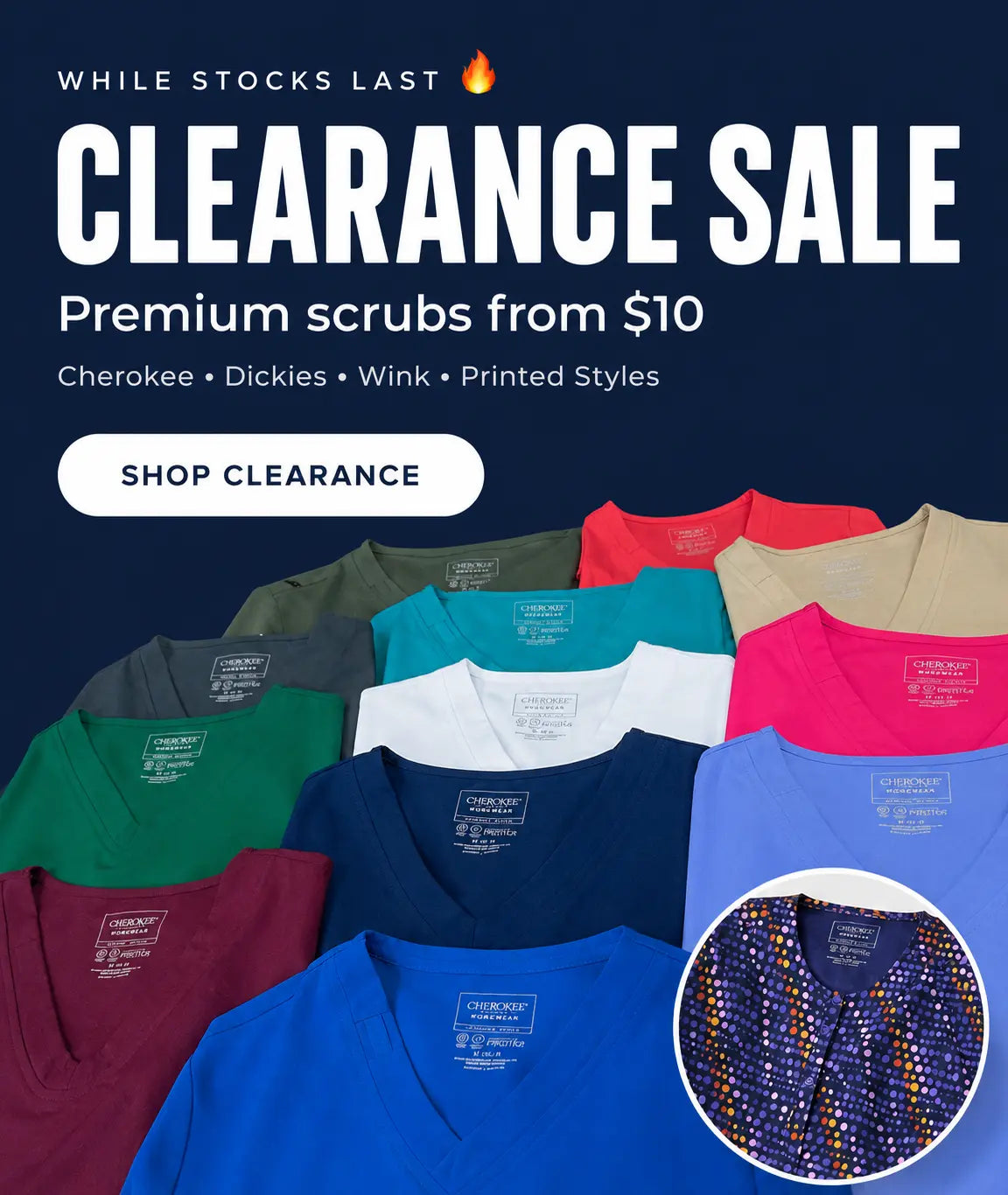 Clearance Sale Banner | Infectious