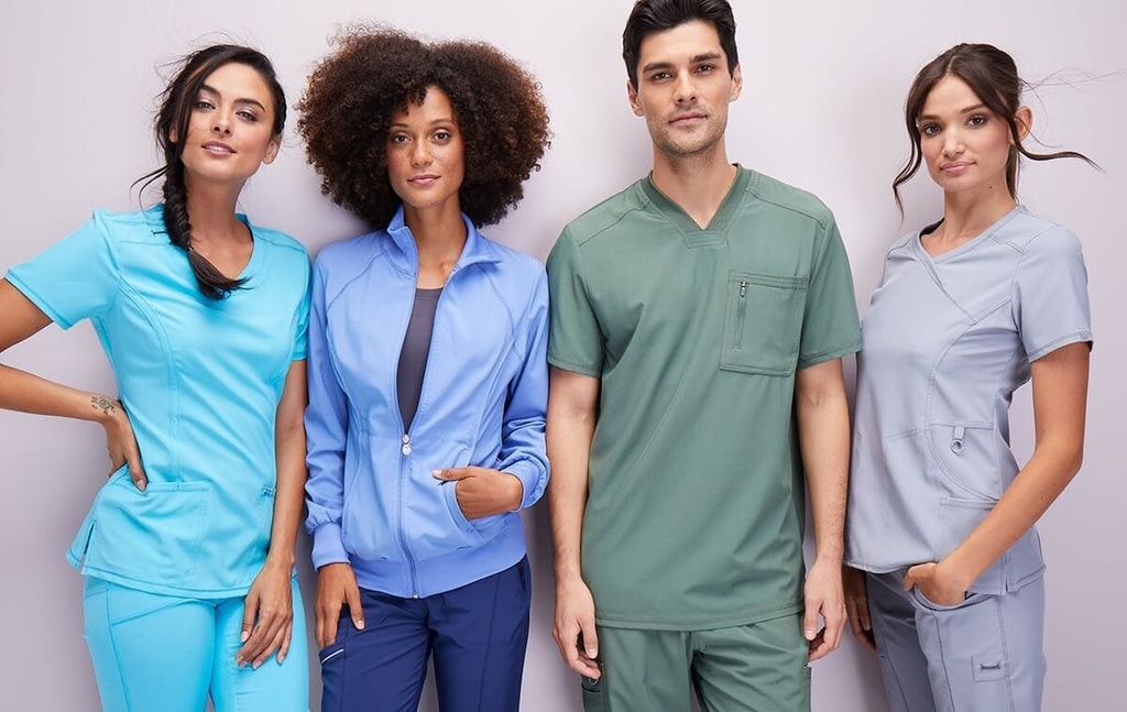 Business Orders for Medical Scrubs and Nursing Uniforms from Infectious Clothing Company. B2B Orders Groups Hospitals Franchises Aged Care