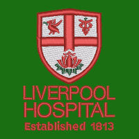 Liverpool Hospital Established 1813 (Red Text) ID L-056,Infectious Clothing Company