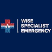 Wise Specialist Emergency with text ID W-074,Infectious Clothing Company