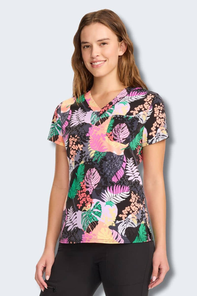 Med Couture MC632 Jungle Vibes Scrub Top – Bold Fresh