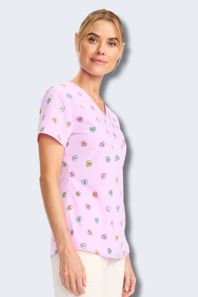 Med Couture MC632 Sweet Talker Scrub Top – Fun Playful Shirt