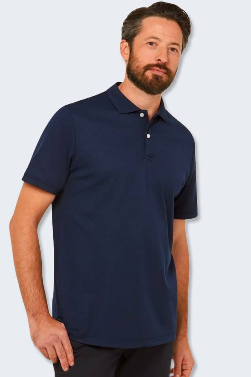 CATJ2M NNT Active Men's Antibacterial Short Sleeve Polo,Infectious Clothing Company
