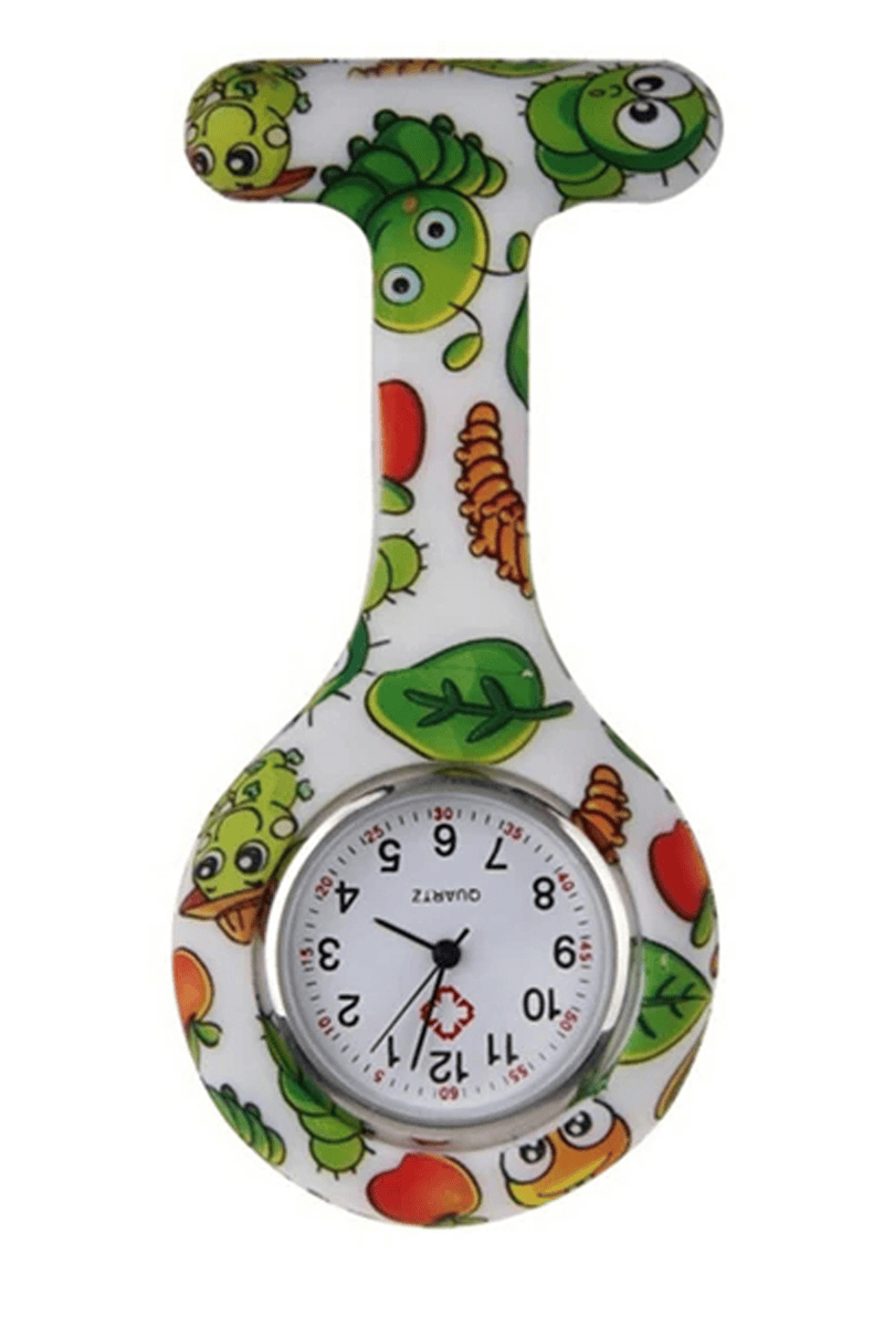 Garden Bugs Patterned Fob Watch,Infectious Clothing Company