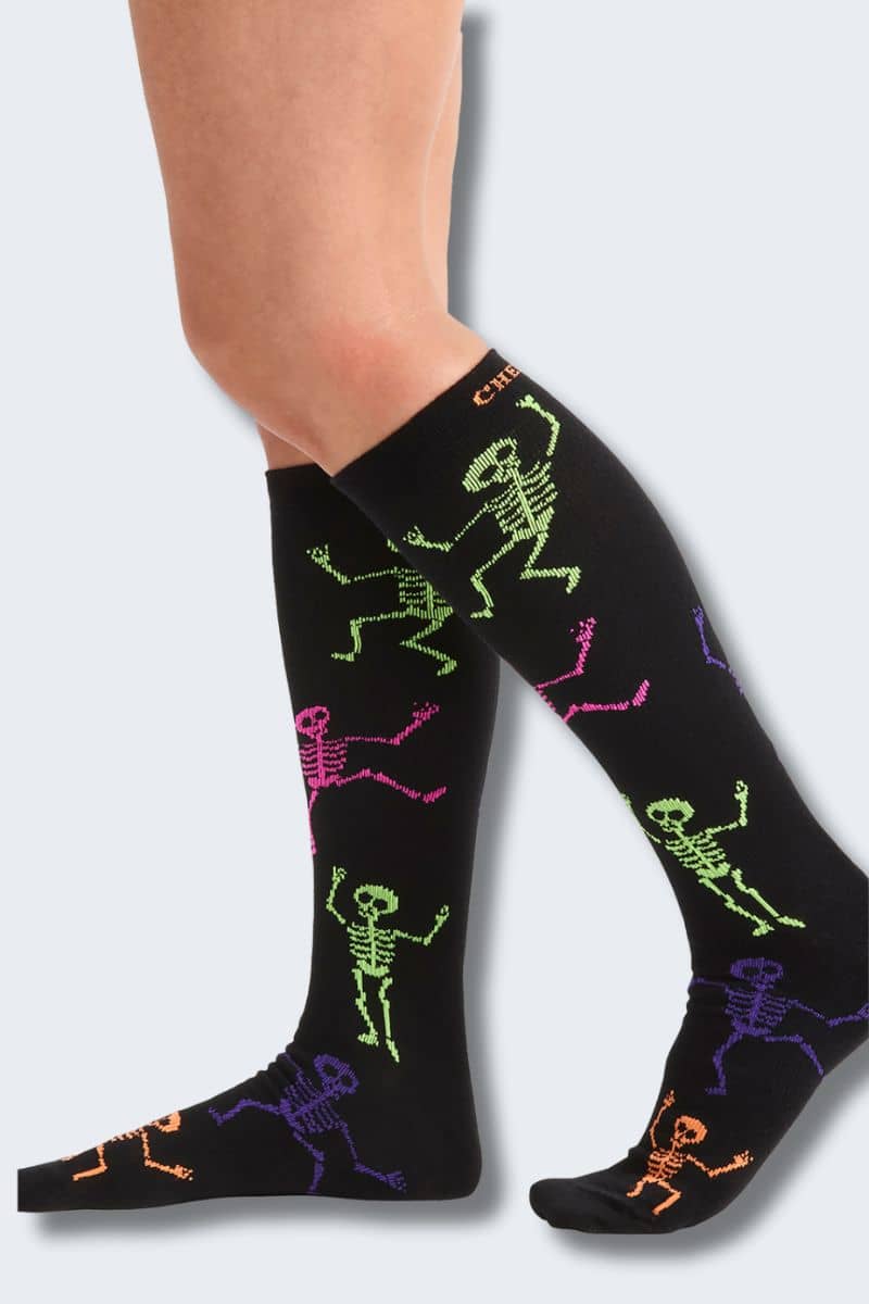 Dancing Skeletons Compression Socks – Keep Those Bones Moving!