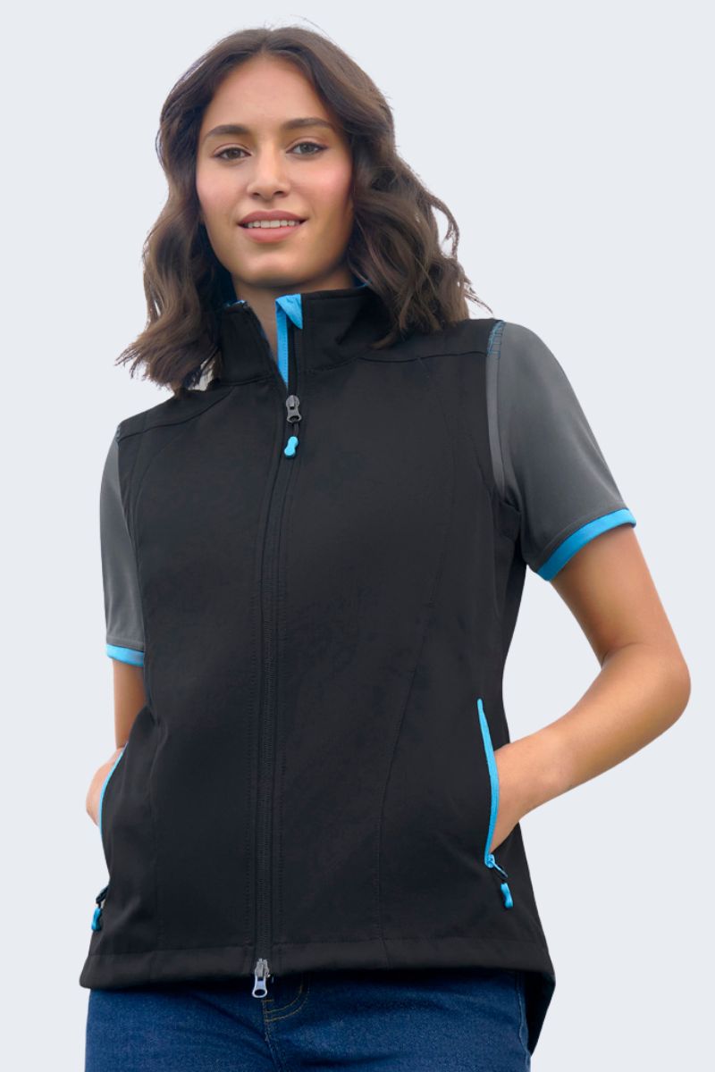 J404L Biz Collection Ladies Geneva Vest,Infectious Clothing Company