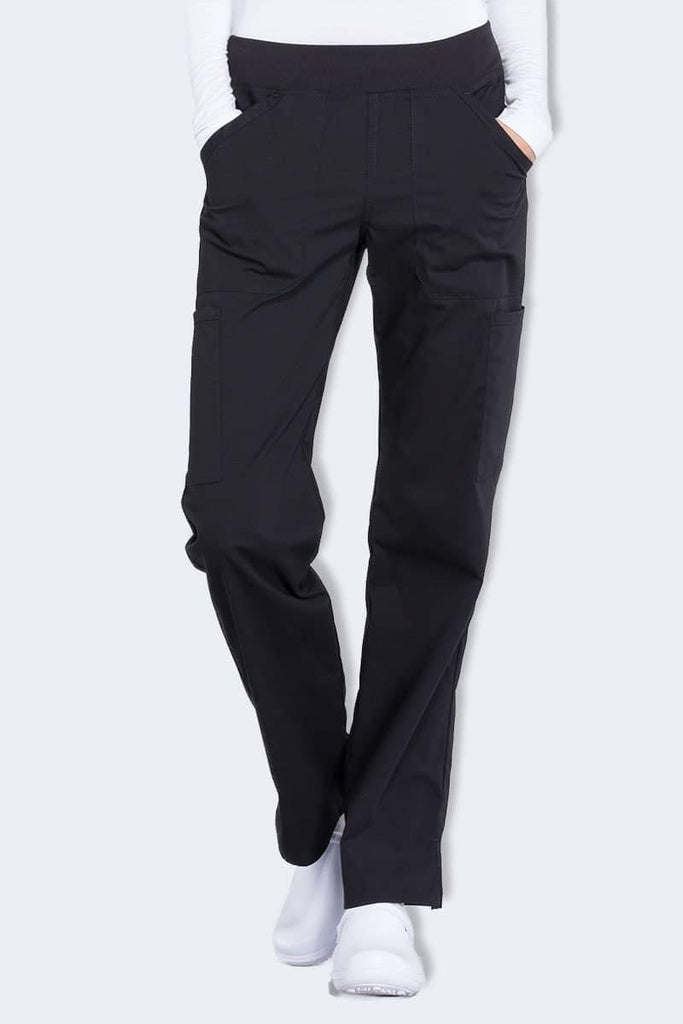 WW170 Cherokee Professionals Women's Mid Rise Straight Leg Cargo Pant,Infectious Clothing Company