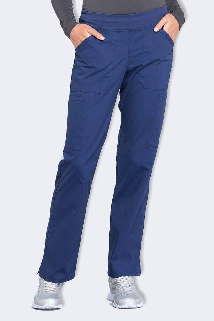 WW170 Cherokee Professionals Women's Mid Rise Straight Leg Cargo Pant,Infectious Clothing Company