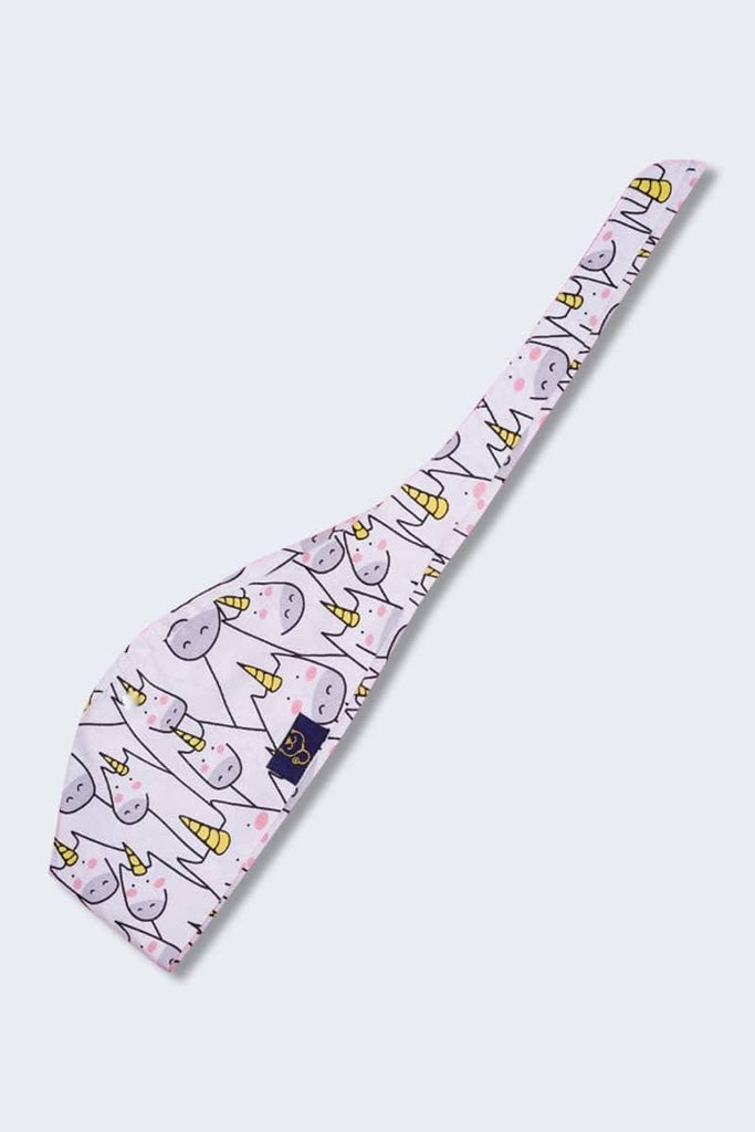 SC-03 Dr. Woof Unicorns Printed Scrub Hat with back-tie,Infectious Clothing Company