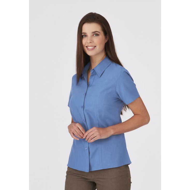 2146SS City Collection Women's Short Sleeve Ezylin Shirt,Infectious Clothing Company