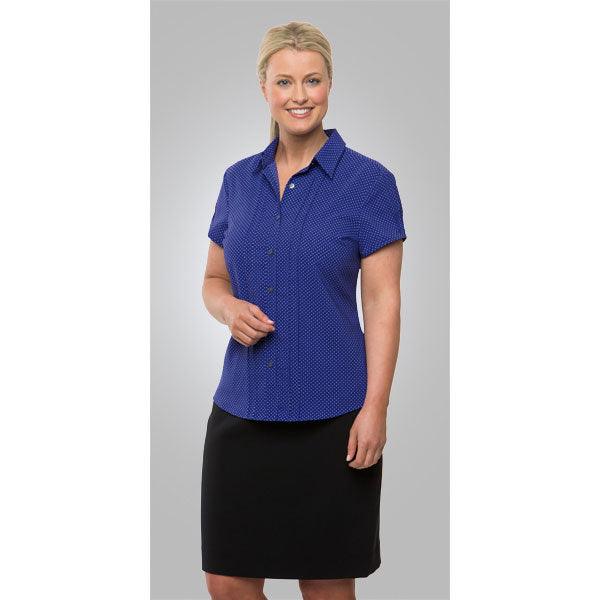 2173 City Collection Stretch Women's Spot Top,Infectious Clothing Company