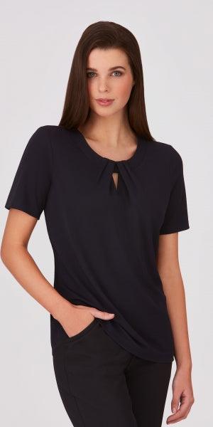 2295 City Collection Women's Keyhole Knit Top,Infectious Clothing Company