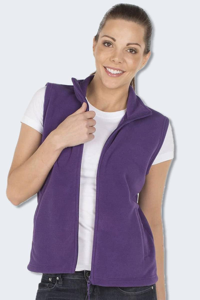 3LV - Women's Fleece Vest by JB's Wear,Infectious Clothing Company