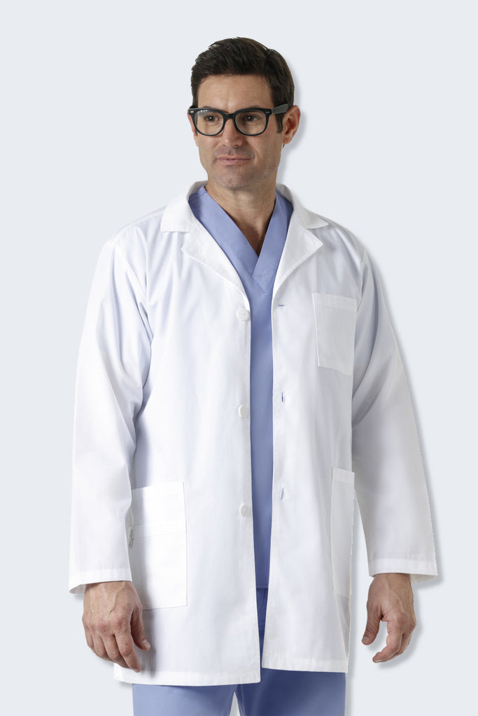7106 Unisex White Professional Lab Coat for Students, Doctors, Dentists Costume,Infectious Clothing Company