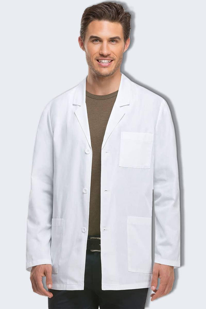 81404 Dickies Mens Consultation Jacket White Lab Coat,Infectious Clothing Company