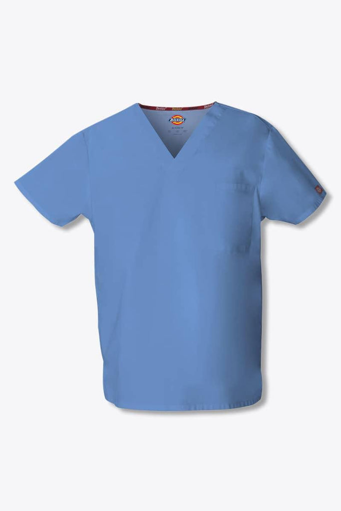 83706 Dickies EDS Classic Unisex V-Neck Scrub Top,Infectious Clothing Company