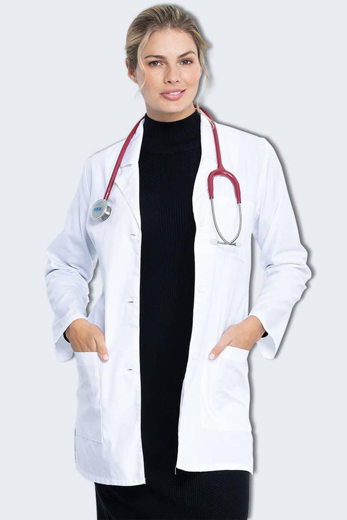 84400 Dickies Women's 32" Professional White Lab Coat,Infectious Clothing Company