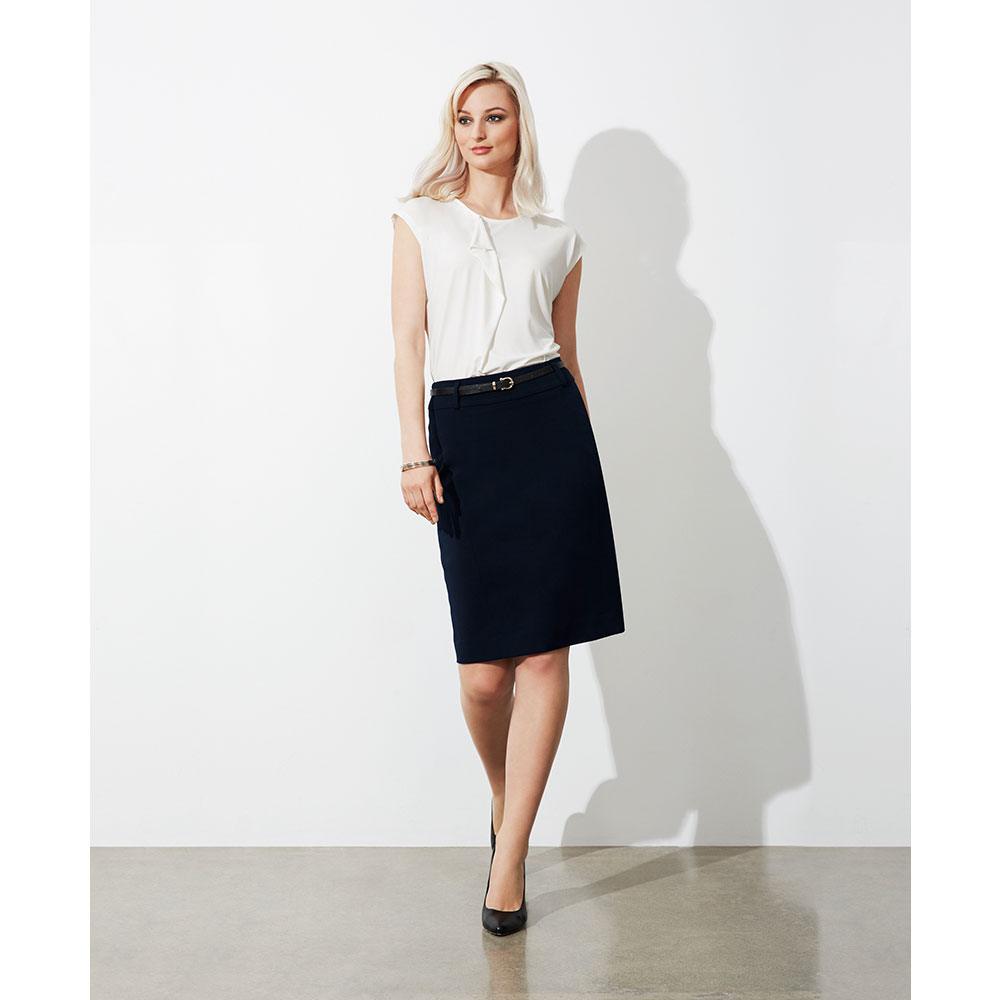 BS734L Biz Collection Ladies Loren Skirt,Infectious Clothing Company