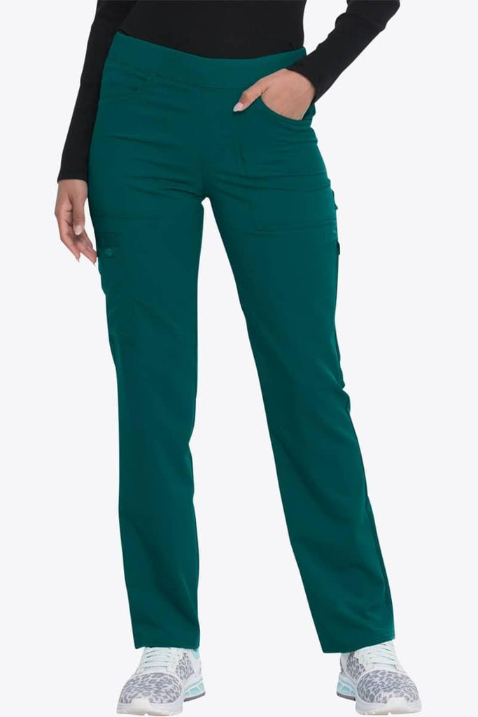 DK135P Dickies Balance Women's Petite Mid Rise Tapered Leg Pant,Infectious Clothing Company