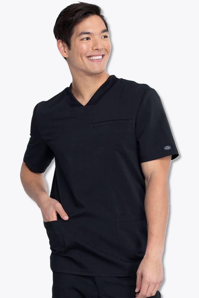 DK845 Dickies Balance Men's V-Neck Top,Infectious Clothing Company