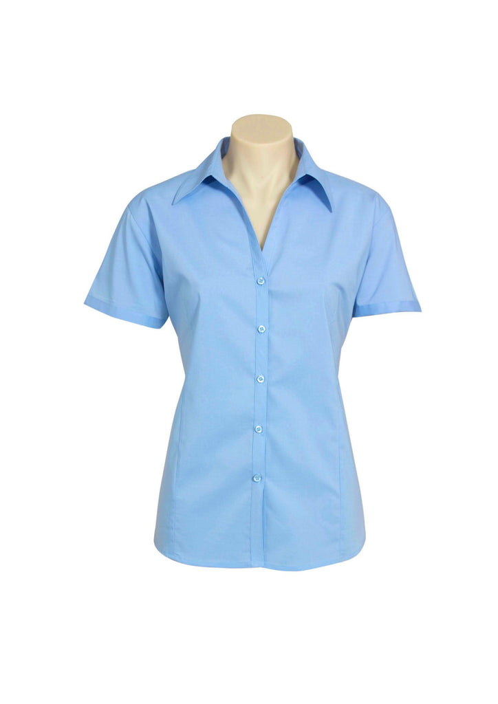LB7301 Biz Collection Ladies Metro Short Sleeve Shirt,Infectious Clothing Company
