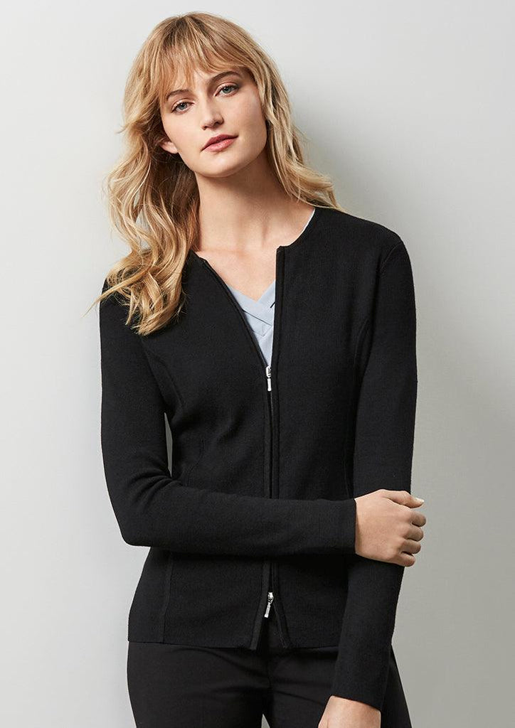 LC3505 Biz Collection Ladies 2-Way Zip Cardigan,Infectious Clothing Company
