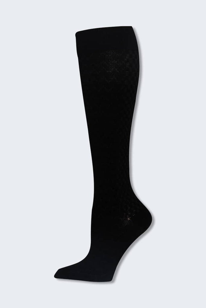 Cherokee True Support Women's Compression Socks Onyx,Infectious Clothing Company
