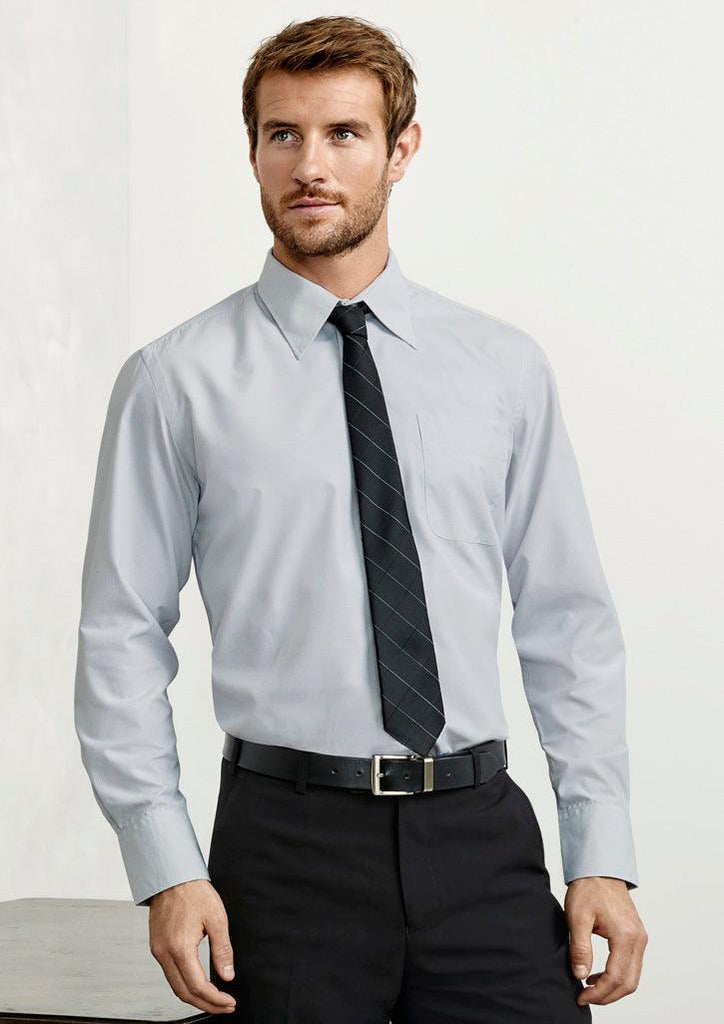 S29510 Biz Collection Mens Ambassador Long Sleeve Shirt,Infectious Clothing Company
