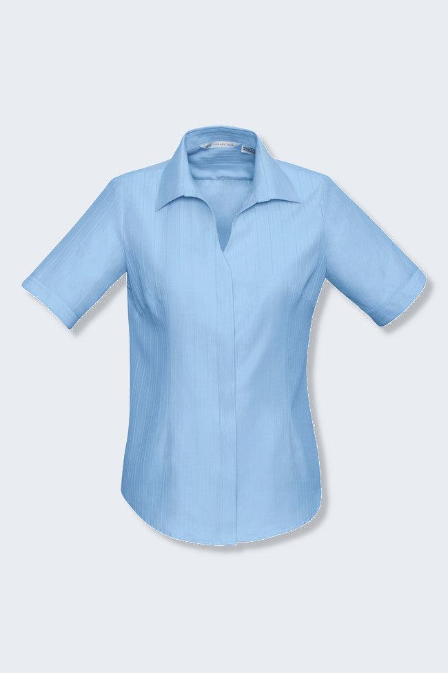 S312LS Biz Collection Ladies Preston Short Sleeve Shirt,Infectious Clothing Company