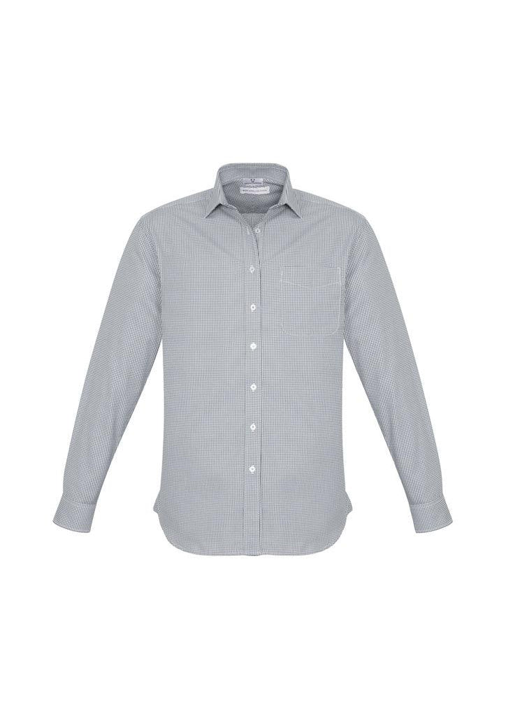 S716ML Biz Collection Mens Ellison Long Sleeve Shirt,Infectious Clothing Company