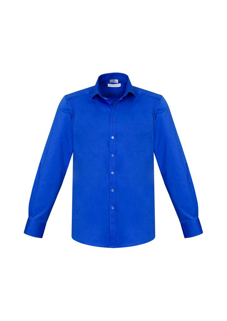 S770ML Biz Collection Mens Monaco Long Sleeve Shirt,Infectious Clothing Company