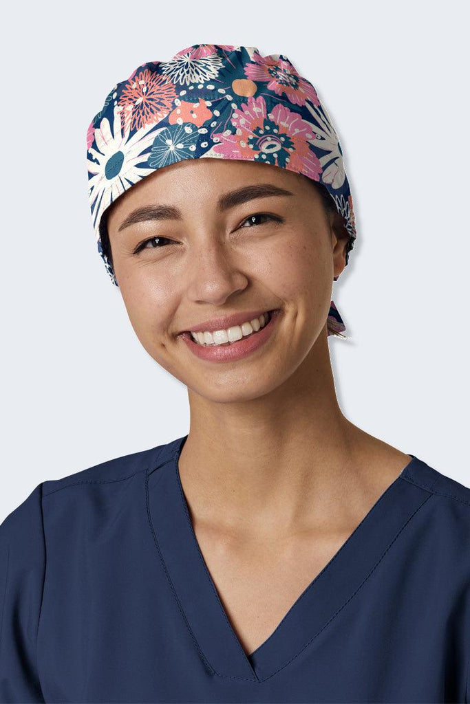 Z44002 Grow Wild Printed Scrub Hat,Infectious Clothing Company